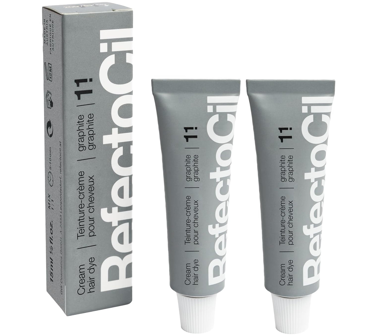 RefectoCil Cream Hair Dye 2-Pack for Long-Lasting Color