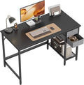 Cubiker Computer Home Office Desk with Drawers, 47 in - Compact Modern