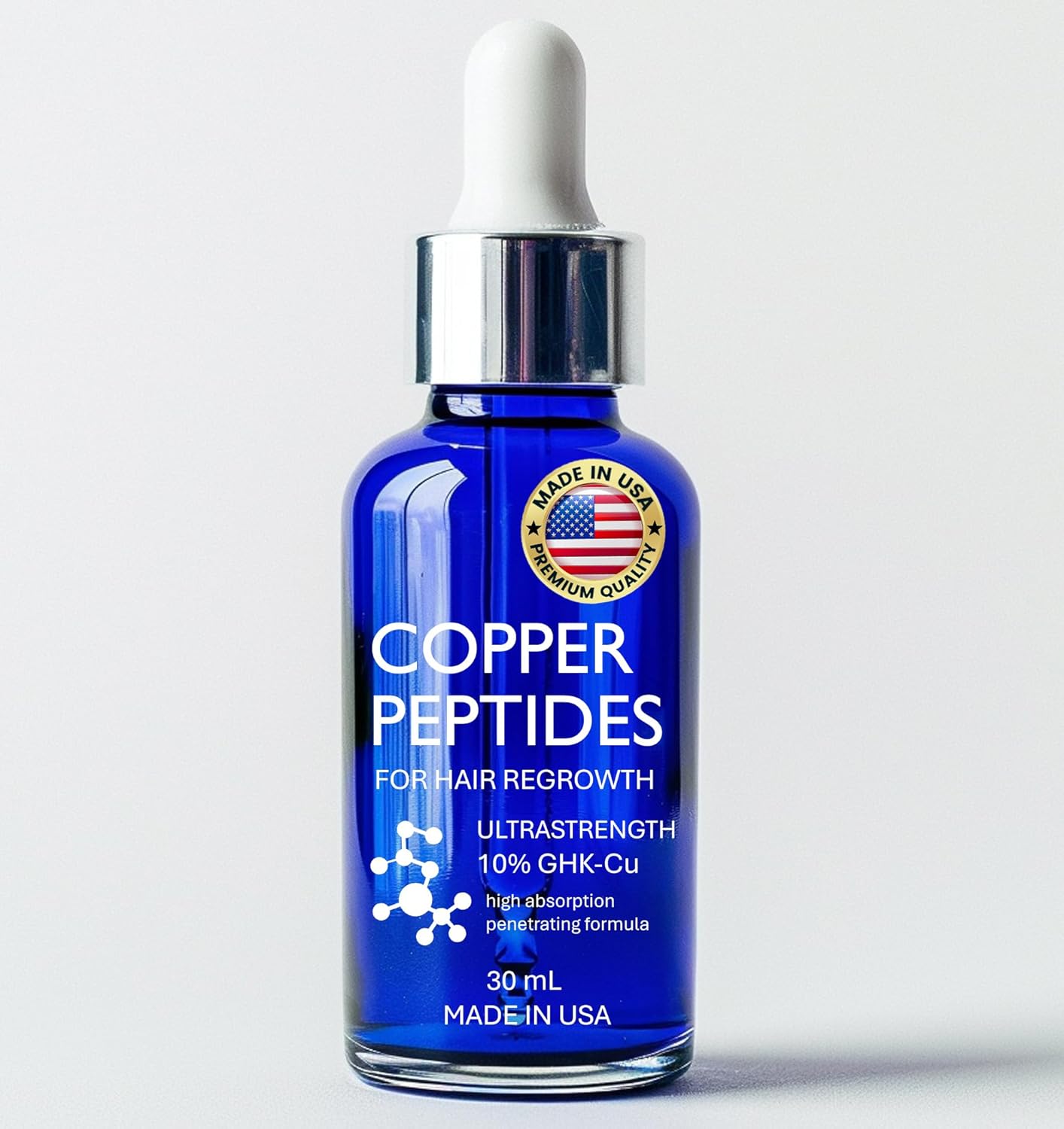 Ultrastrong 10% Copper Peptide Serum for Hair Growth Solution