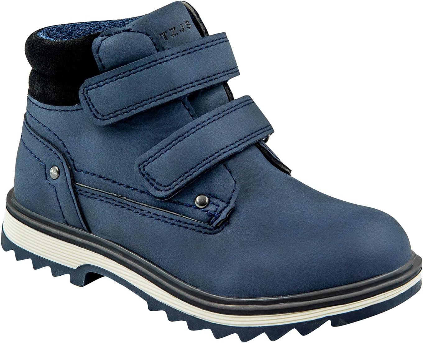 TZJS Kids' Hiking Work Boots for Boys Girls - Waterproof Ankle Boots
