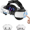 Meta Quest 3 Battery Head Strap with 10000mAh Power Bank