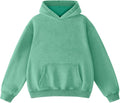 FAIABLE Womens Oversized Acid Wash Hoodie - Vintage Heavyweight Cotton
