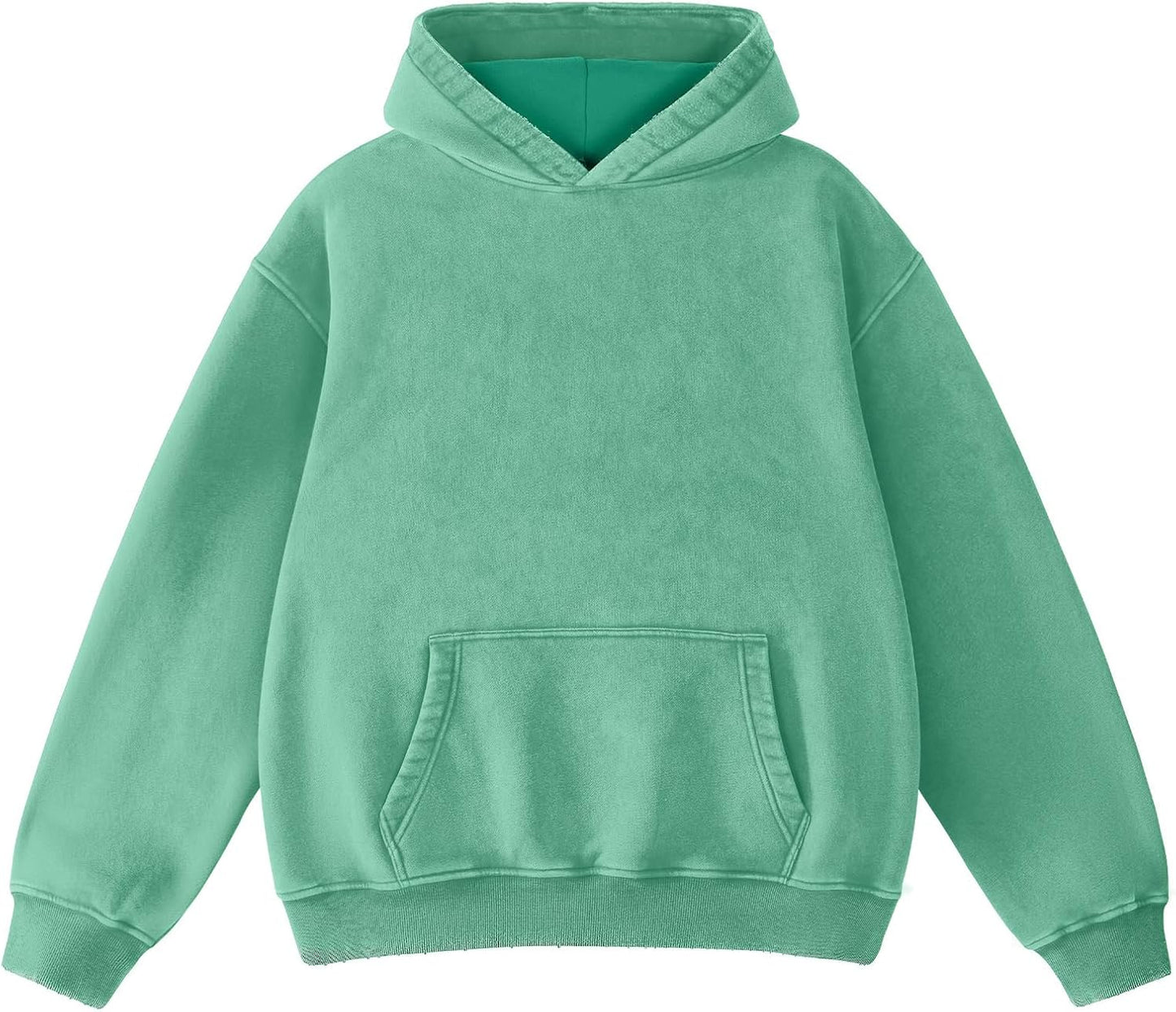 Oversized Acid Wash Hoodie for Women and Men - FAIABLE Style