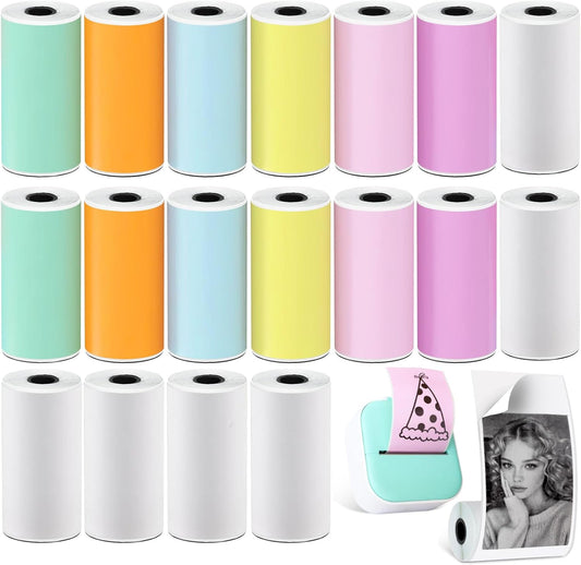 Vibrant CYGGUN Mini Printer Sticker Paper - Ideal for Study & Creativity