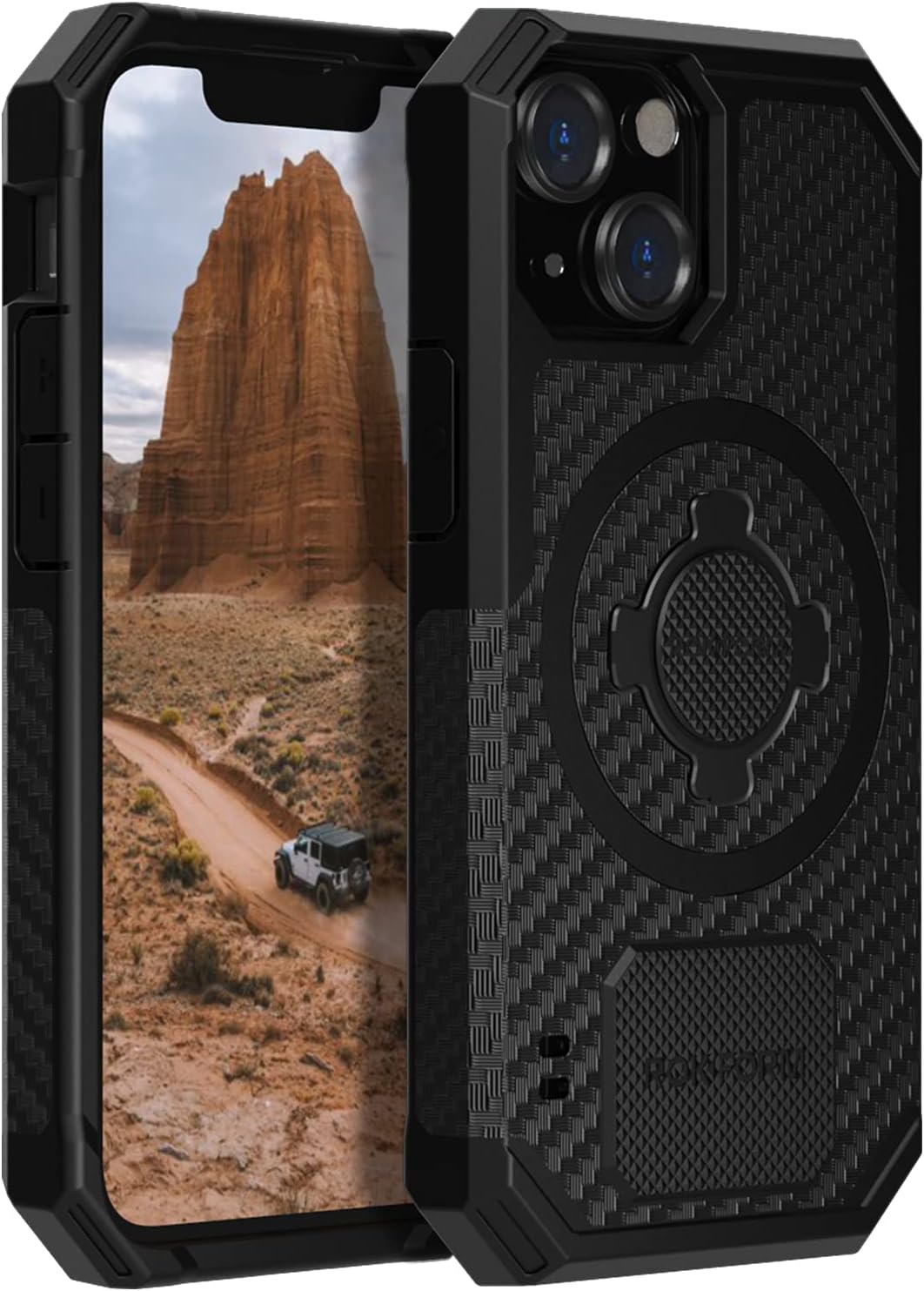 Rugged iPhone 13 Mini Case with Dual Magnet and Twist Lock