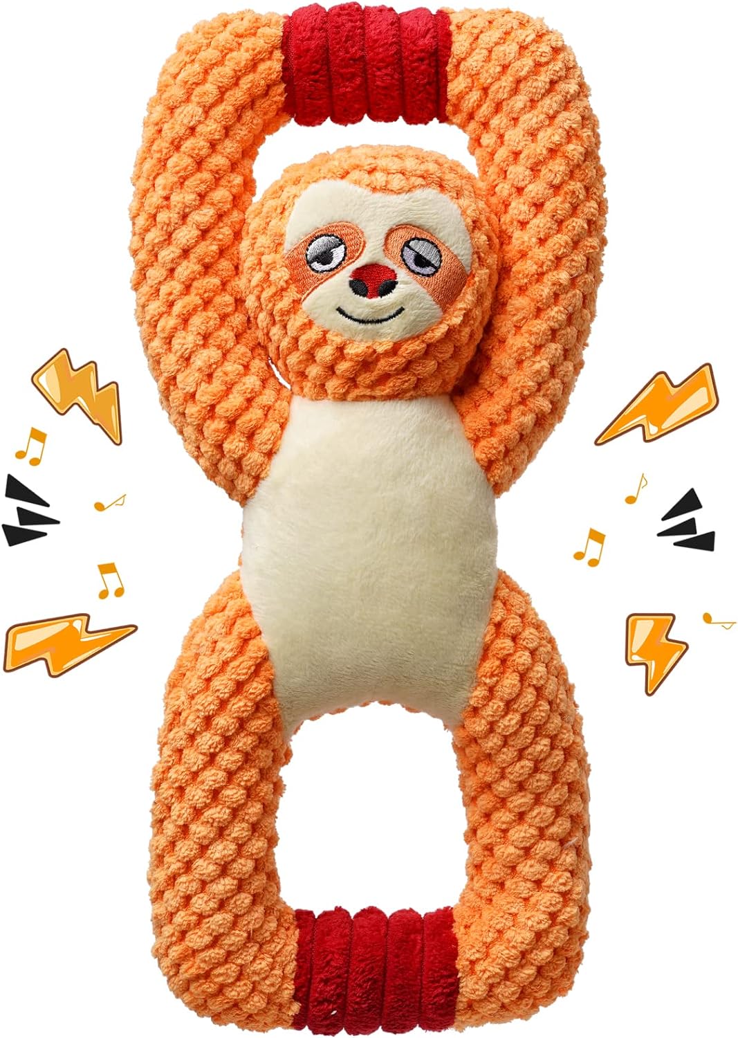 Squeaky Dog Chew Toy for Teething Puppies (Sloth)