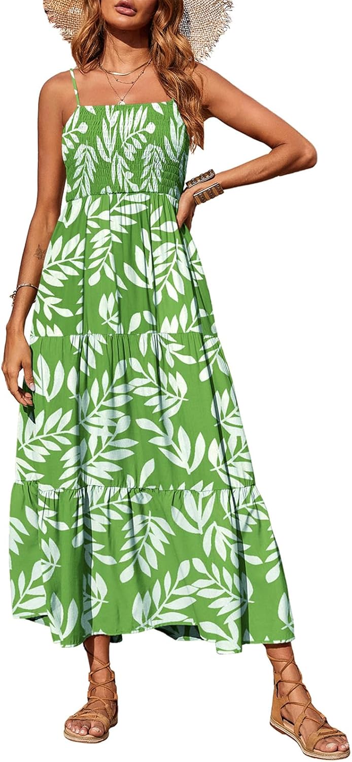 PRETTYGARDEN Women's Summer Maxi Dress for Casual Beach Days