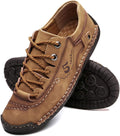 Mens Leather Casual Shoes for Men - Lightweight Comfort Loafers