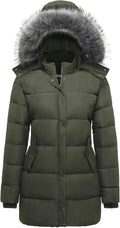 GGleaf Women's Winter Thicken Puffer Coat Warm Snow Jacket