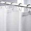 AmazerBath Hotel Quality Waffle Fabric Shower Curtain