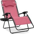 Oversized Zero Gravity Chair Pink - Extra-Wide 24in Seat