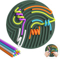 Gapiks Sensory Fidget Board | Stress & Anxiety Relief | 13 Strings | Portable Bag