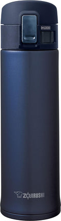 Zojirushi Stainless Steel Mug - 12-Ounce Smoky Blue Design