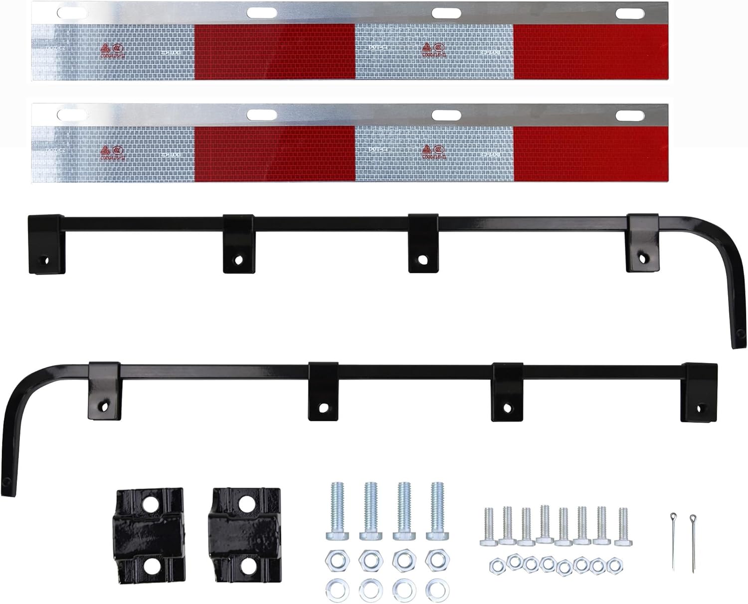 TBOZZ E-Coating Black Mud Flap Hanger Bracket with Hardware