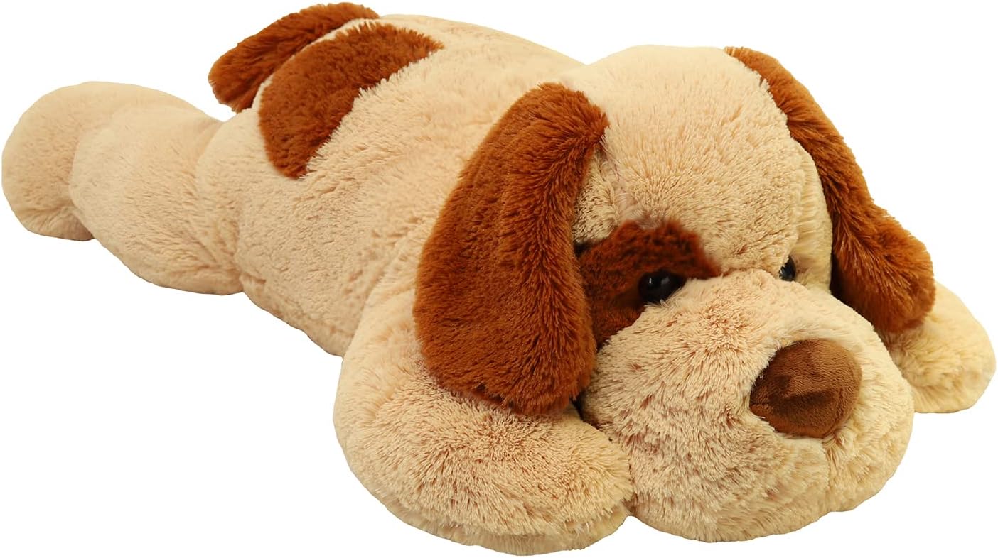 Weighted Plush Dog Toy for Sensory Comfort and Relaxation