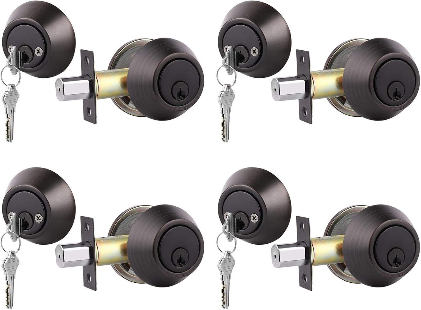 Gobrico Double Deadbolt Locks for Enhanced Security and Style