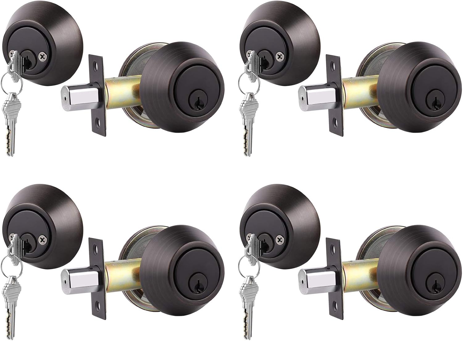 Gobrico Double Deadbolt Locks for Enhanced Security and Style