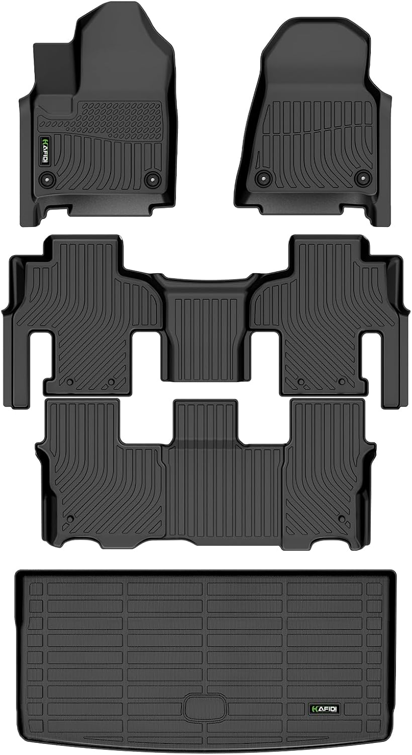 HAFIDI Floor Mats & Cargo Liner for 2022-2025 Jeep Wagoneer