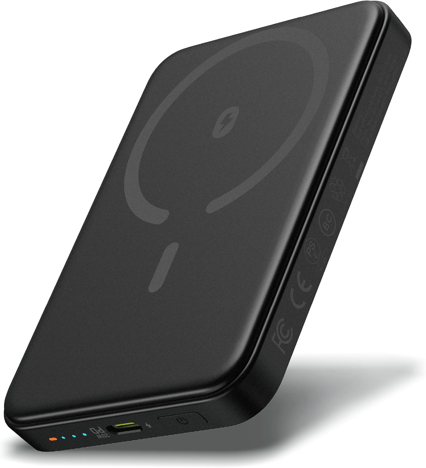 Magnetic Power Bank 5000mAh Ultra Slim Wireless Charger for iPhone