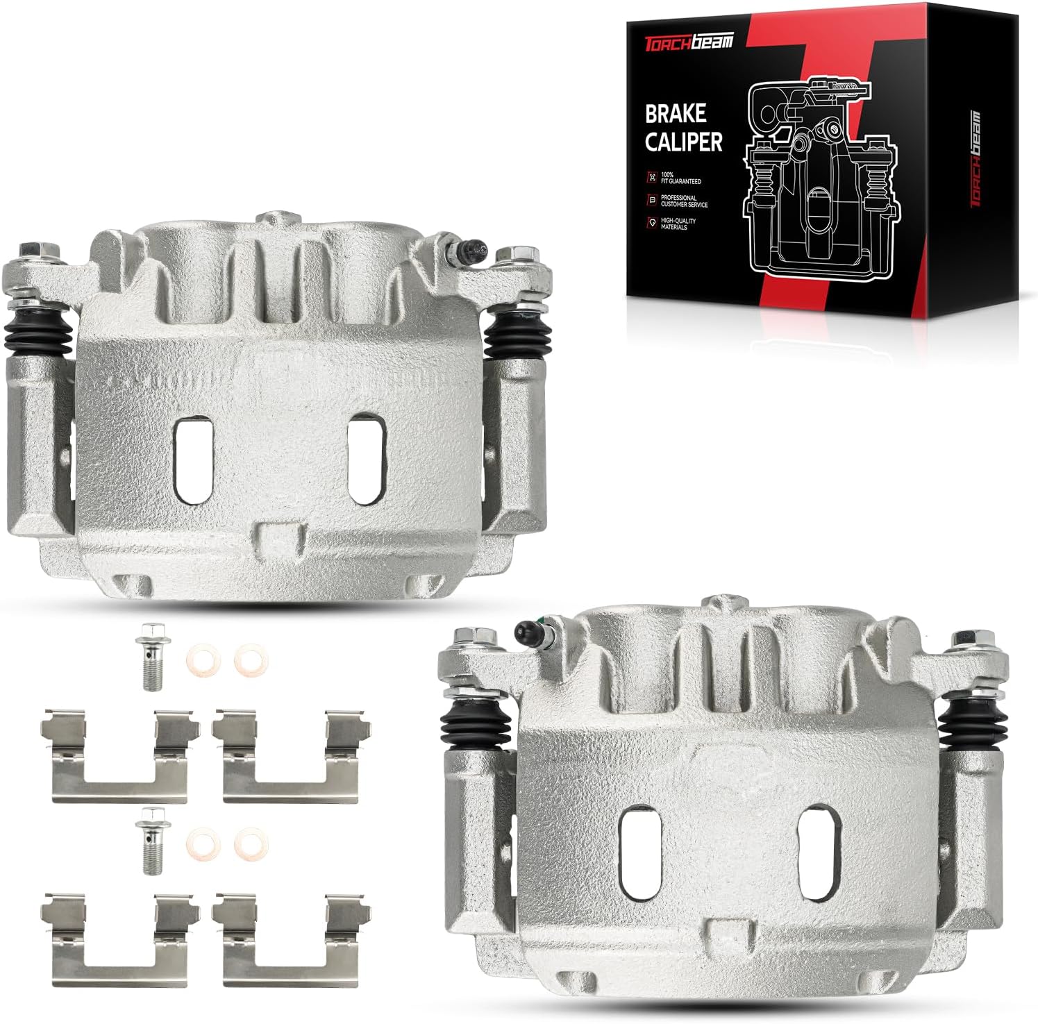 Torchbeam Front Brake Calipers Set for Nissan TITAN and Armada