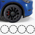 Tesla Rim Protector Model Y 21 in Uberturbine - Matte Black Set of 4