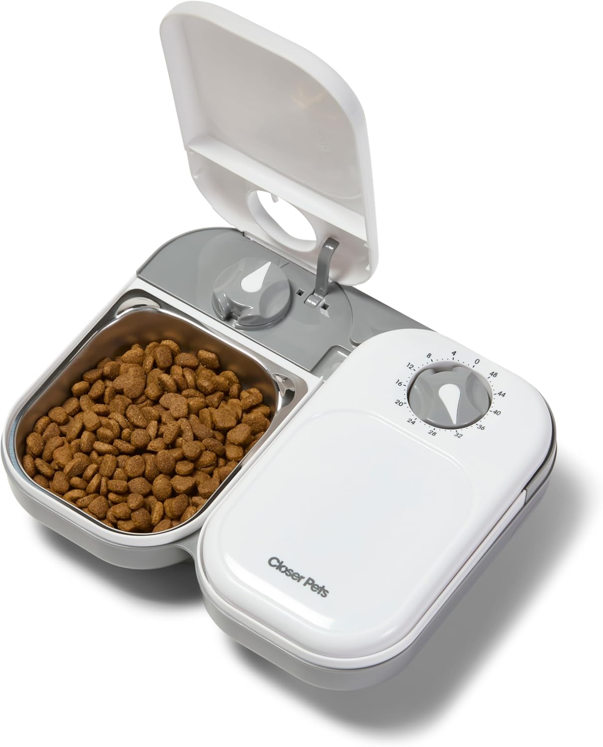 Automatic Pet Feeder with Timer for Cats and Small Dogs