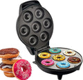 Kid-Friendly Mini Donut Maker - 7 Non-Stick Doughnuts - Lifeeverkeep