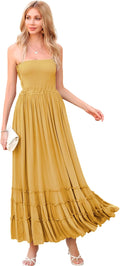 Effortless R.Vivimos Boho Backless Dresses for Women This Summer