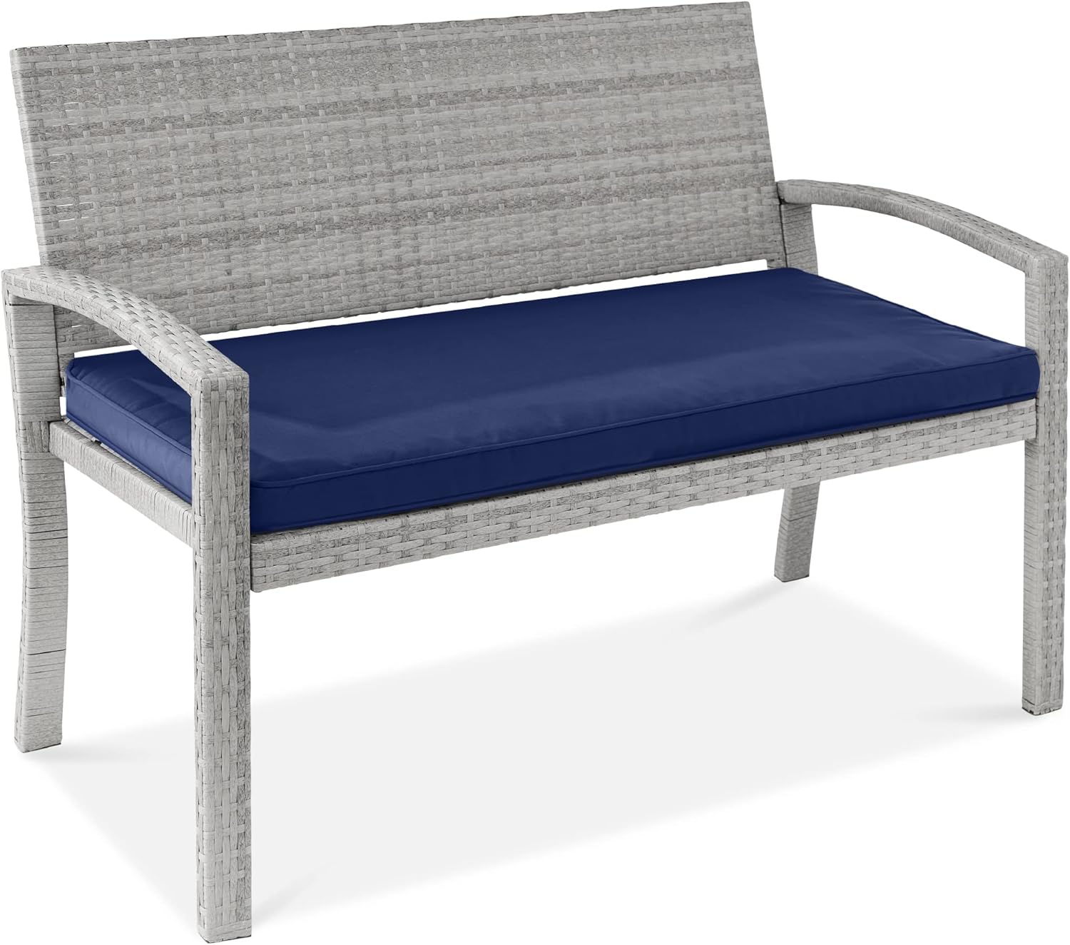 Best Choice Products Outdoor Bench for 2-Person Seating Comfort
