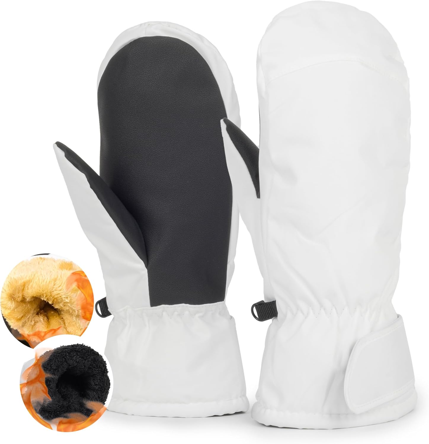 Warm & Water-Repellent Ski Gloves for Cold Weather
