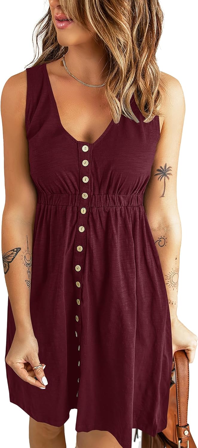 BTFBM Women Sleeveless Summer Dress 2025 for Every Occasion