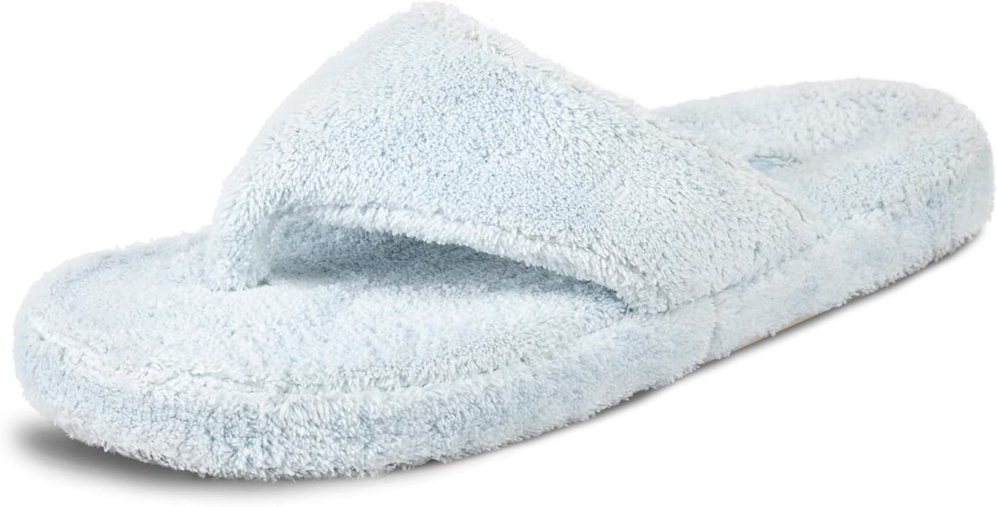 Acorn Women's Spa Thong Slippers - Cloud Contour Comfort