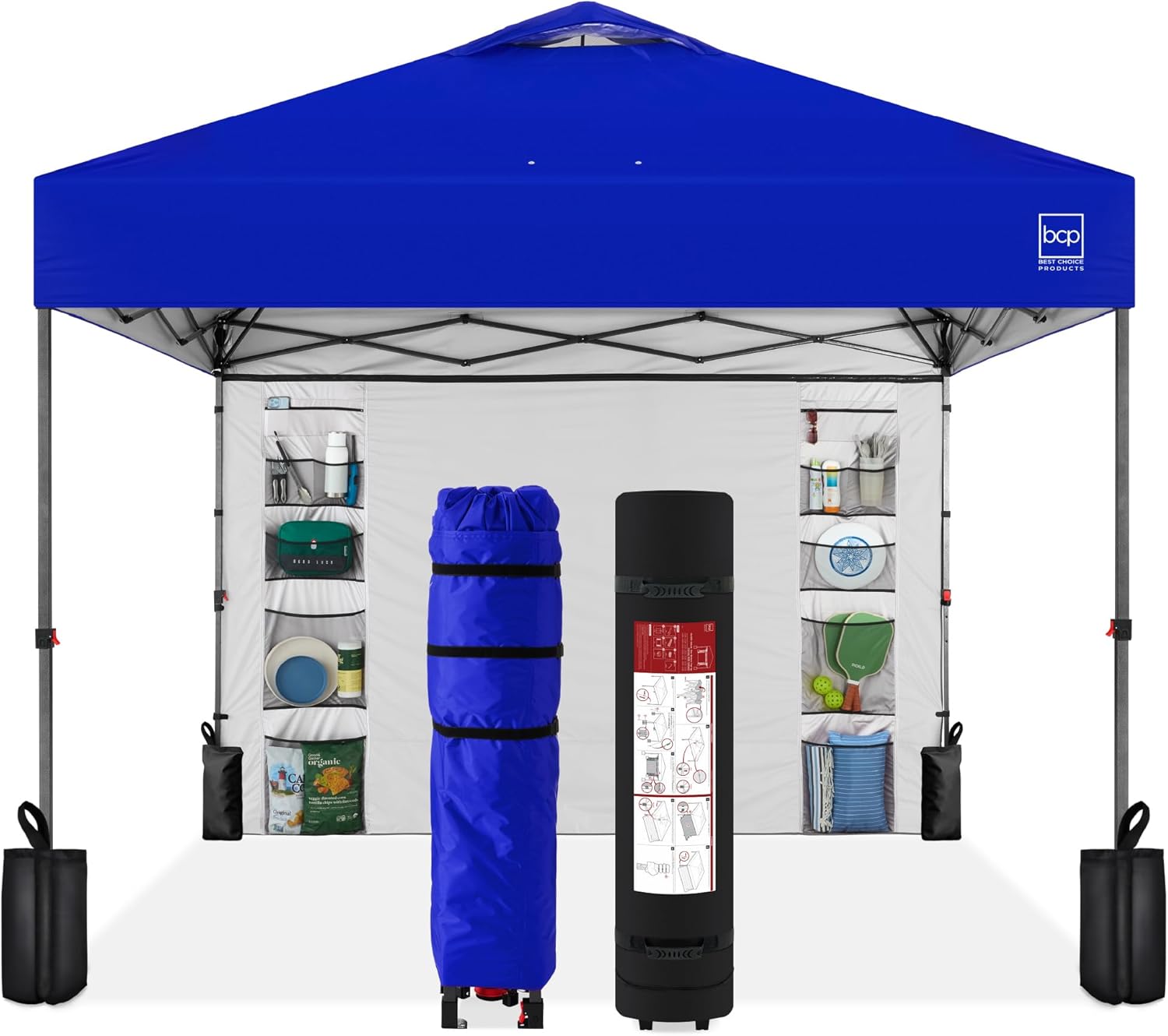Best Choice Products 10x10ft Easy Pop Up Canopy for Events