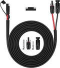iGreely Solar Panel Connector Cable 10AWG SAE to Male & Female - Low
