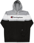 Mens Big and Tall Full Zip Hoodie - Heavyweight Fleece