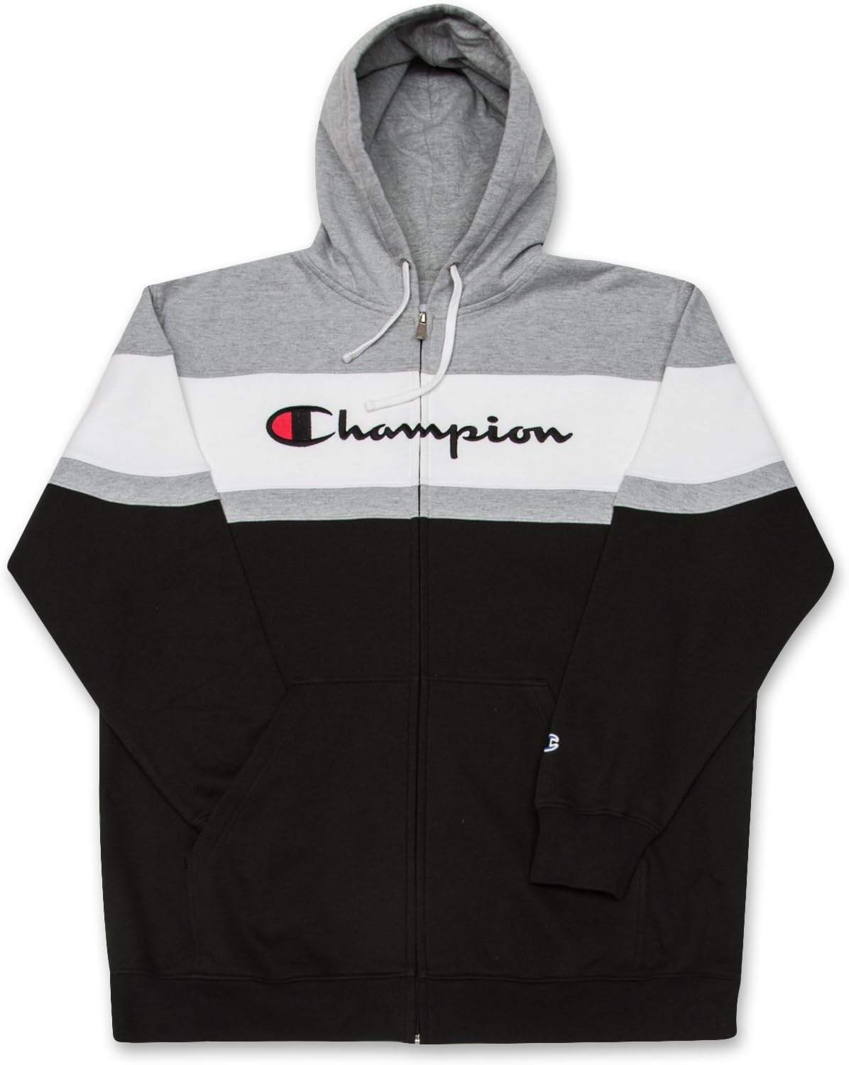 Champion Men's Big & Tall Hoodie - Classic Logo Style