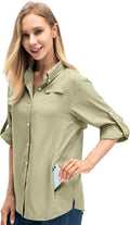 Women's Convertible Long Sleeve Sun Shirt - UPF 50 Quick Dry