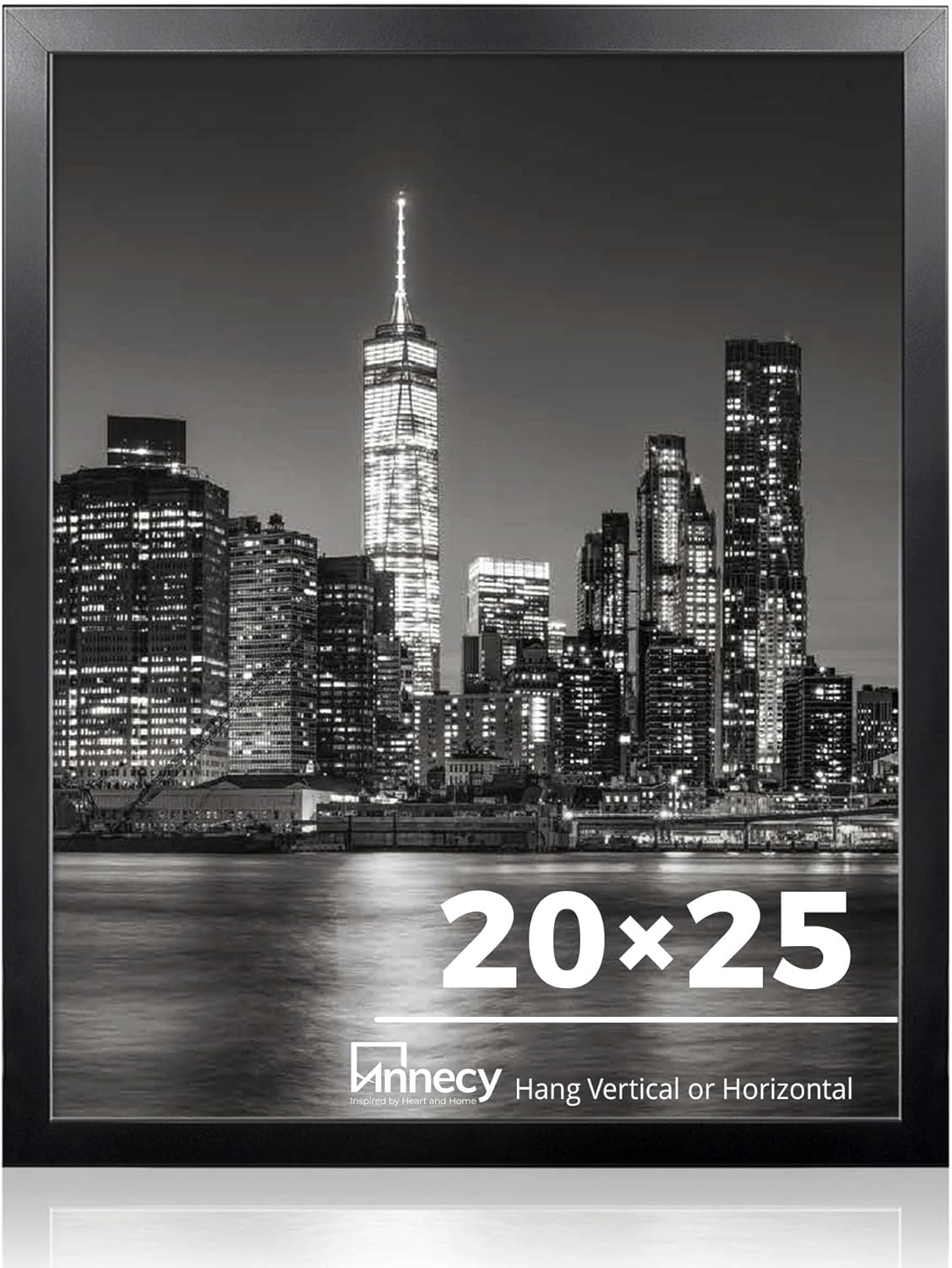20x25 Picture Frame Black for Stylish Home and Office Decor
