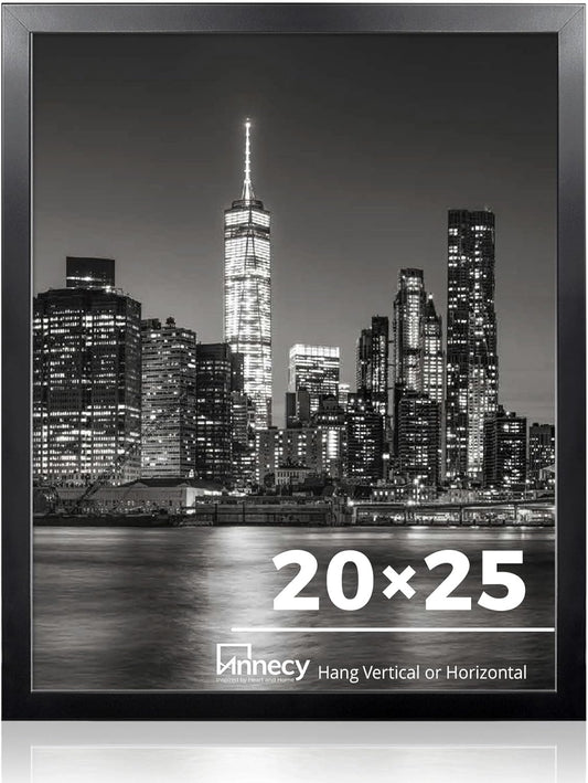 20x25 Picture Frame Black for Stylish Home and Office Decor