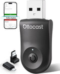 OTTOCAST Mini Wireless CarPlay/Android Auto Adapter - Fast 5GHz