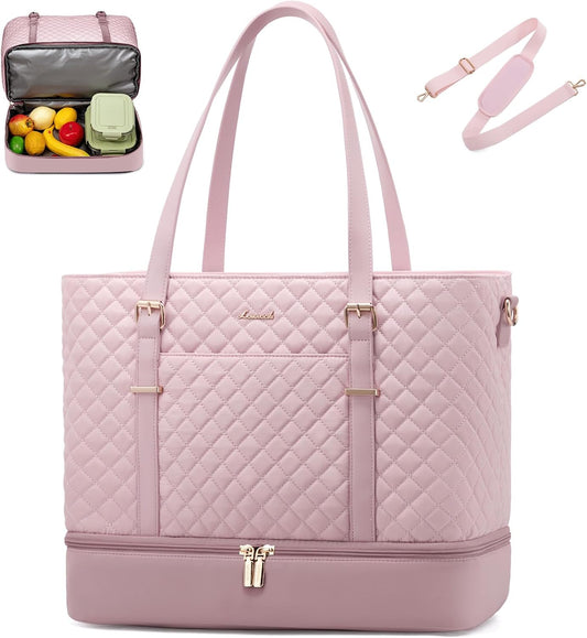 LOVEVOOK Lunch Tote Bag for Women with Insulated Compartment