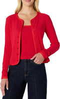 Slim-Fit Ribbed Cardigan & Cami Set (Demi's Pick) - Slim Rib Knit