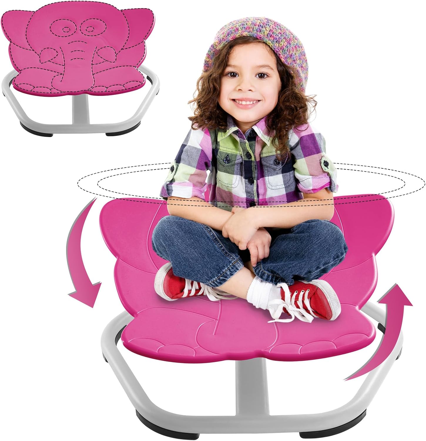 Sensory Swivel Chair for ADHD Kids