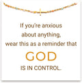 Cross Bracelet for Women - Sterling Gold Plated Religious Gift