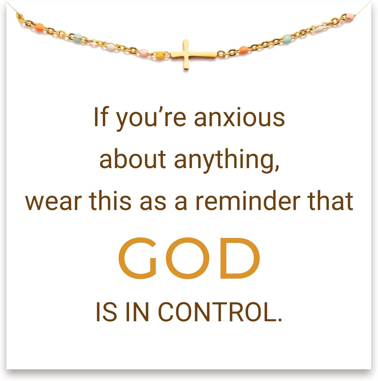 Cross Bracelet for Women - Perfect Religious Gift for Loved Ones