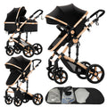 2 in 1 Baby Stroller Convertible Foldable Reversible Pushchair - High