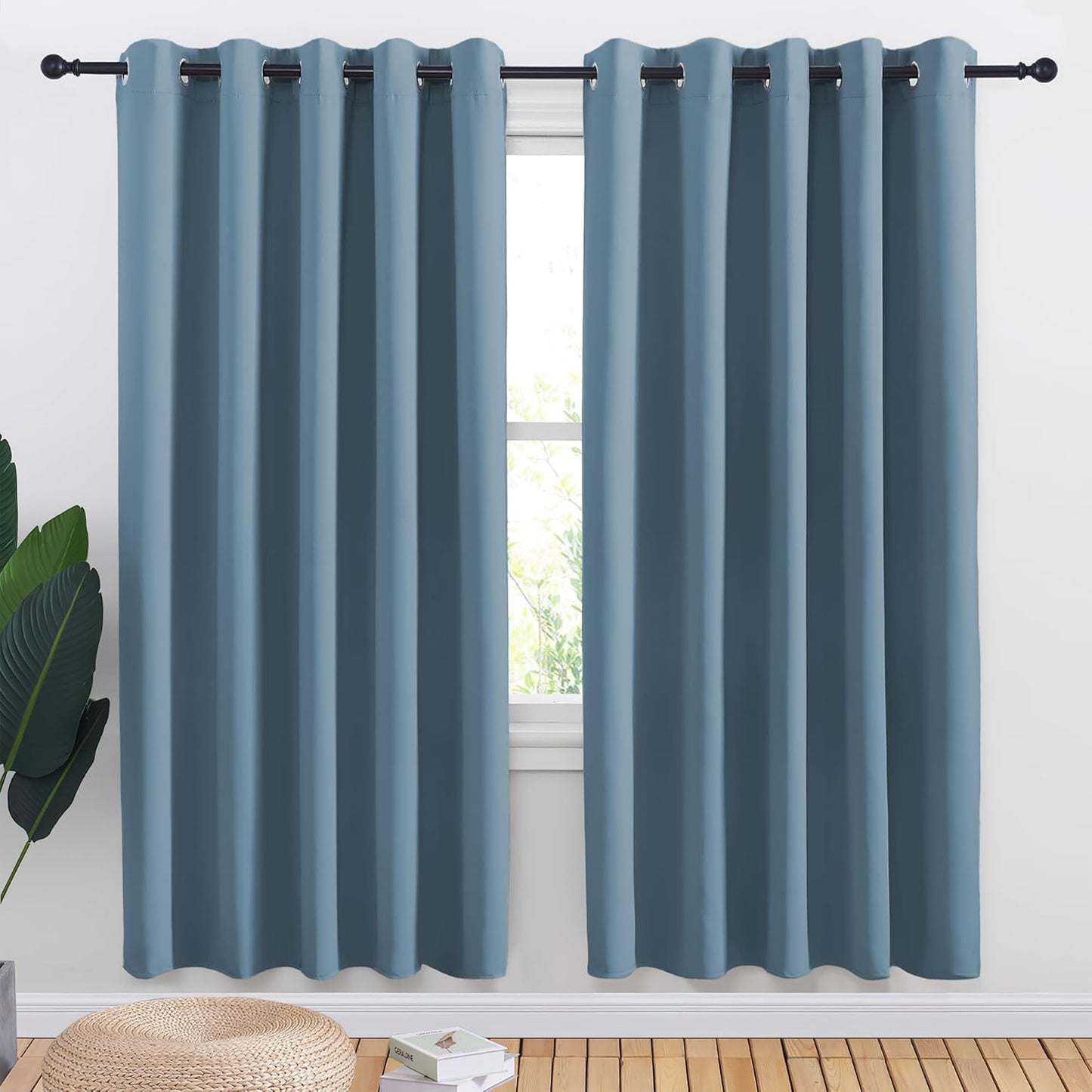 NICETOWN Blackout Drapery Panels for Elegant Bedroom Decor
