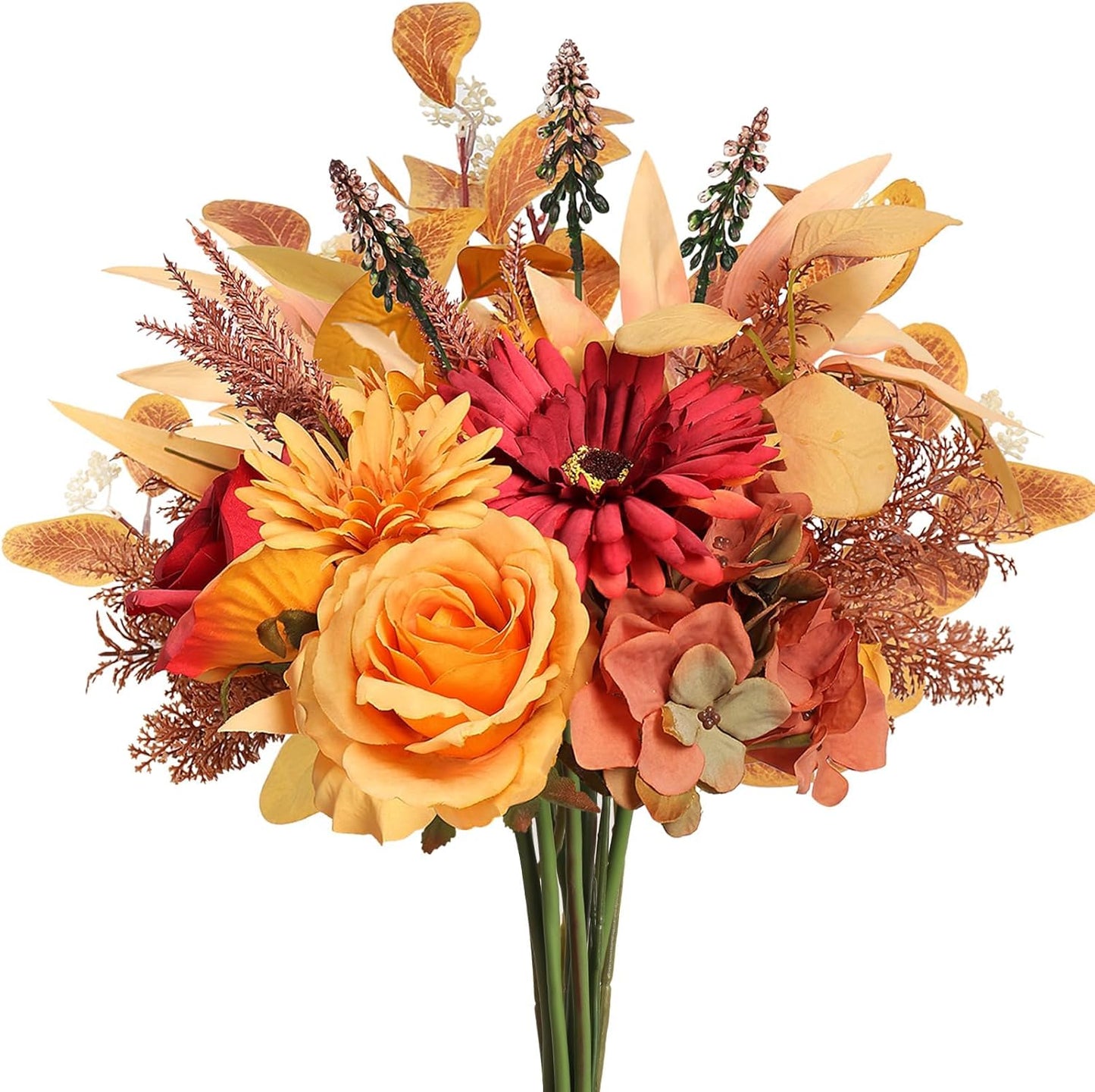 Artificial Fall Flowers Bouquet for Home and Wedding Decor