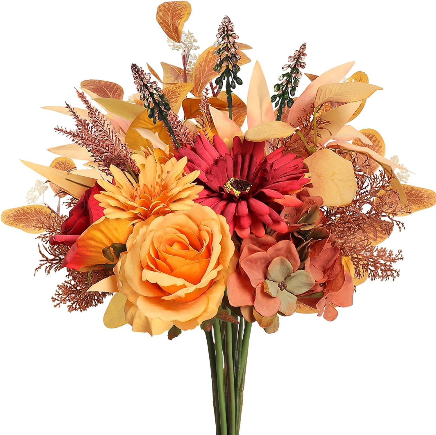 Artificial Fall Flowers Bouquet for Home and Wedding Decor