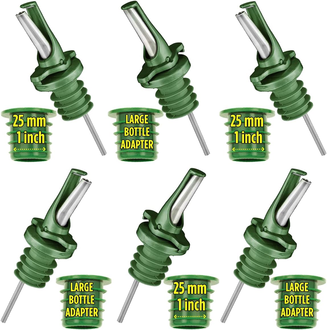 Olive Oil Spout for Dispenser - Accurate Measurement & Freshness